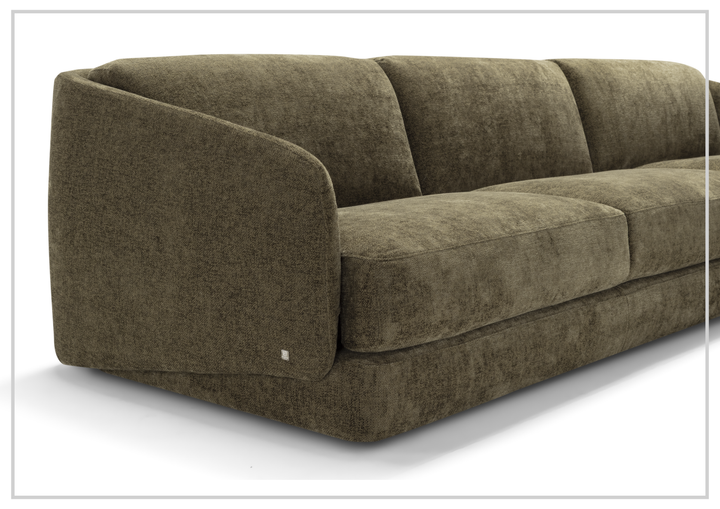 Klaussner Italia Cantico Sleeper with Chaise-Sofabed
