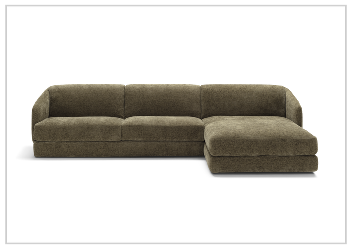 Klaussner Italia Cantico Sleeper with Chaise-Sofabed