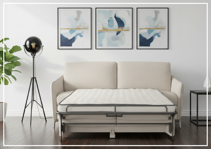 Klaussner Italia Fioro 2 Seater Fabric Sleeper Sofa-Sofabed