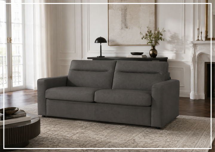 Klaussner Jamie Leather Queen Sleeper Sofas