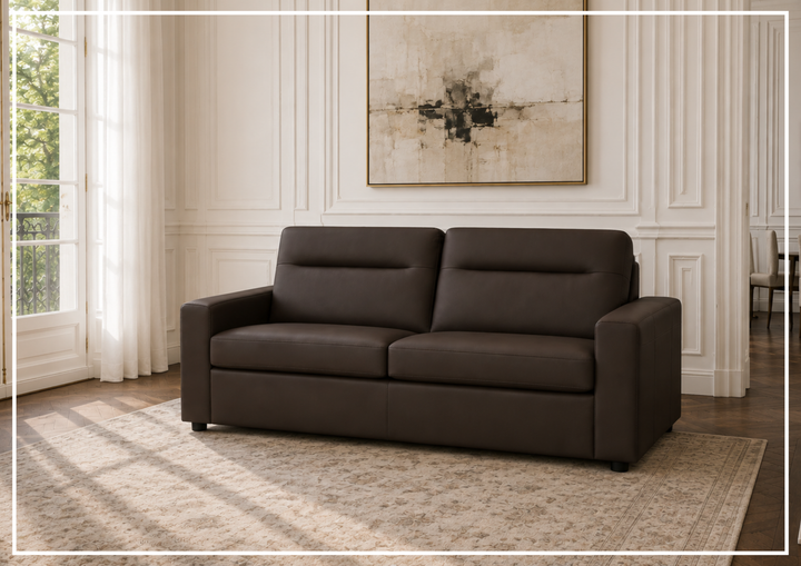 Klaussner Jamie Leather Queen Sleeper Sofas