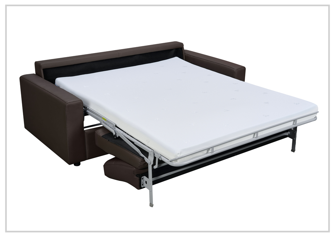 Klaussner Jamie Leather Queen Sleeper Sofas