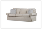 Klaussner Katelin Sofa Slipcover in John Linen Sepia-Sofabed