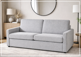 Gio Italia Leon Leather Queen Sleeper Sofa