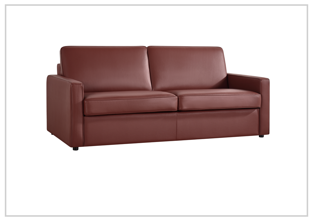 Gio Italia Leon Leather Queen Sleeper Sofa