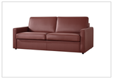 Gio Italia Leon Leather Queen Sleeper Sofa