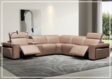 Klaussner Lorenzo 6 Pieces Power Recliner Sectional Sofa