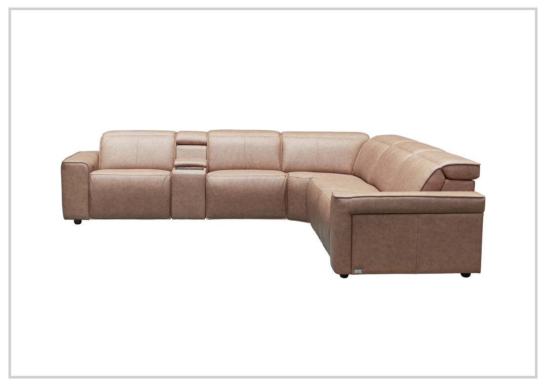Klaussner Lorenzo 6 Pieces Power Recliner Sectional Sofa