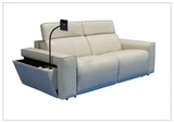 Klaussner Lorenzo Leather Sleeper Sofa