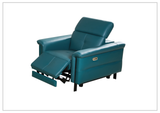 Klaussner Oliviana Green Leather Power Motion Recliner Living Room Sofa Set