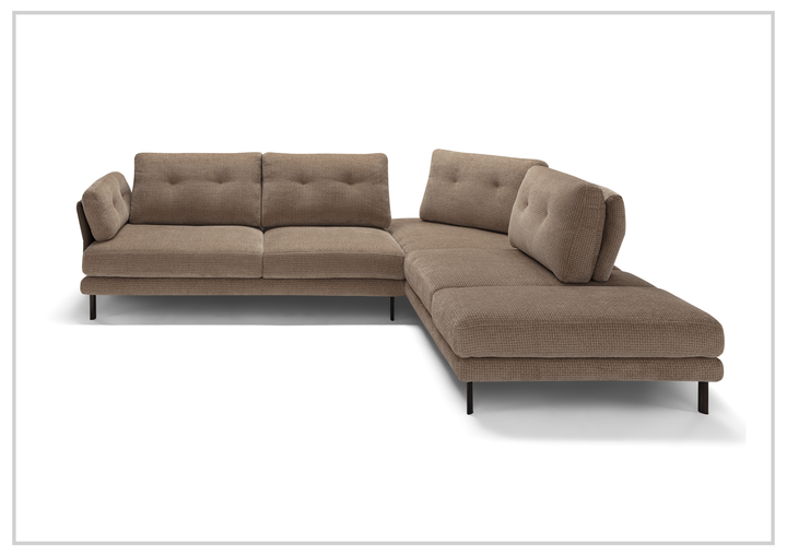 Klaussner Pavone Sectional Sofa With Chaise