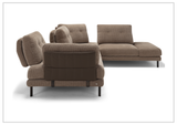Klaussner Pavone Sectional Sofa With Chaise