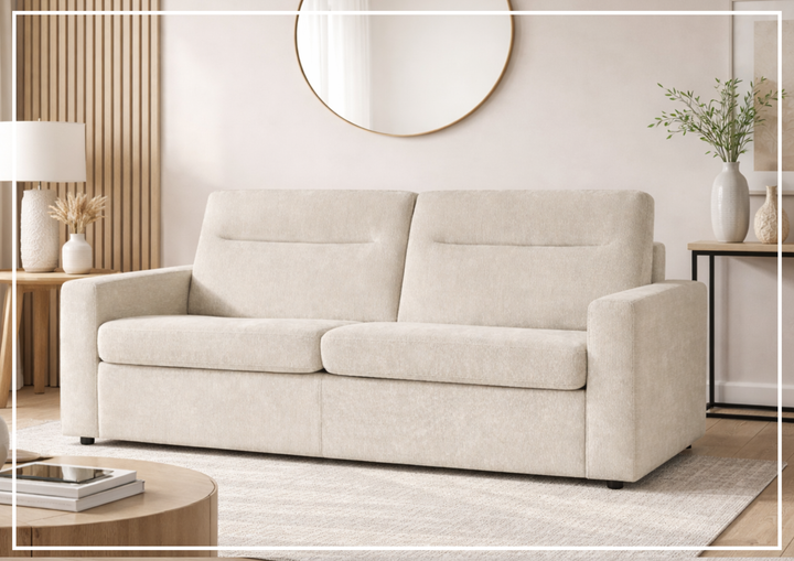 Gio Italia Jamie Leather Queen Sleeper Sofas