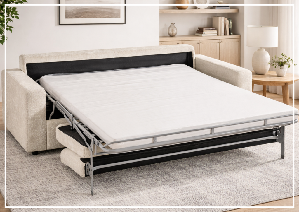 Gio Italia Jamie Leather Queen Sleeper Sofas