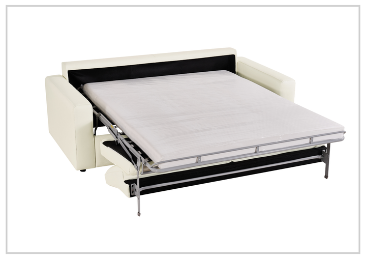 Gio Italia Jamie Leather Queen Sleeper Sofas