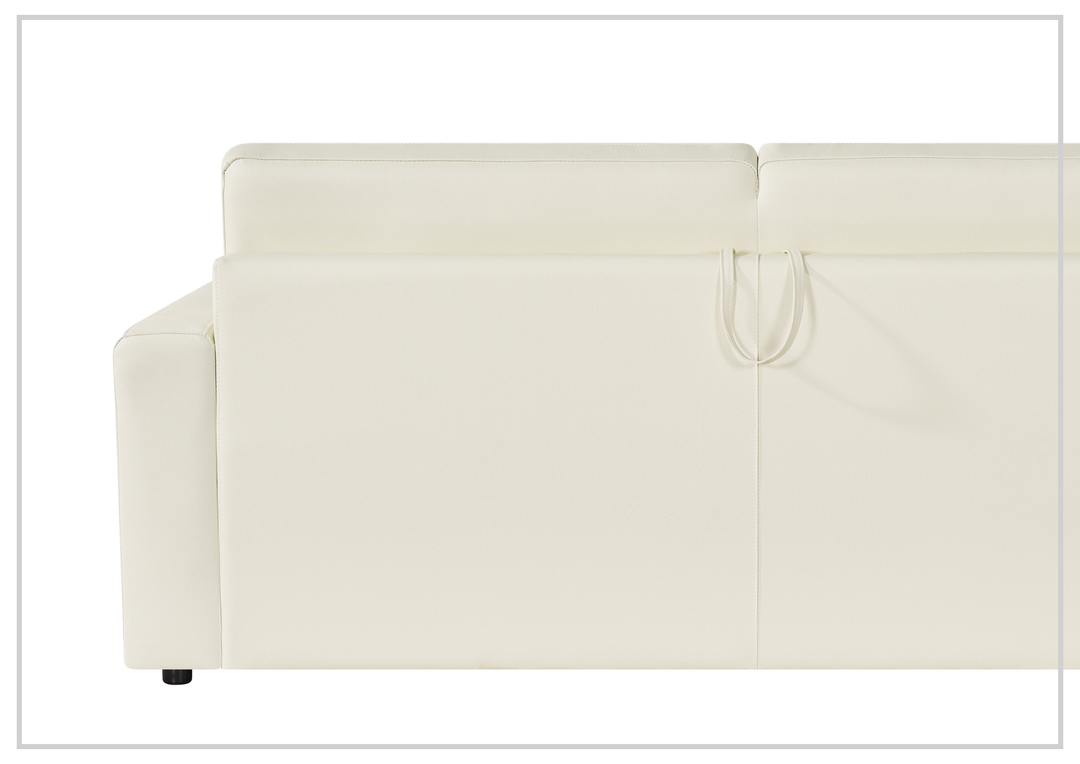 Gio Italia Jamie Leather Queen Sleeper Sofas