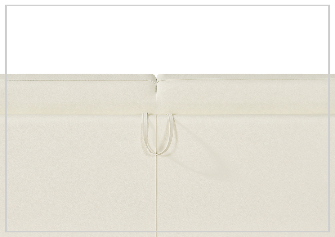 Gio Italia Jamie Leather Queen Sleeper Sofas