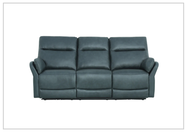 Klaussner Riverton Leather Reclining Sofa with USB Port-Sofabed