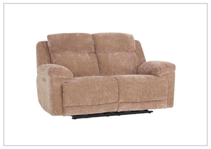 Klaussner Ravenwood Fabric Power Reclining Loveseat-Sofabed