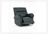 Klaussner Riverton Leather Reclining Chair with USB Port