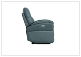 Klaussner Riverton Leather Reclining Chair with USB Port