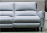 Klaussner Serenita 3-seater Leather Power Reclining Sofa-Sofabed 