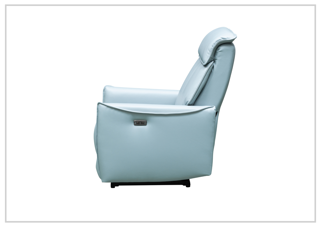 Klaussner Solaro Leather Recliner Chair-Jennifer Furniture