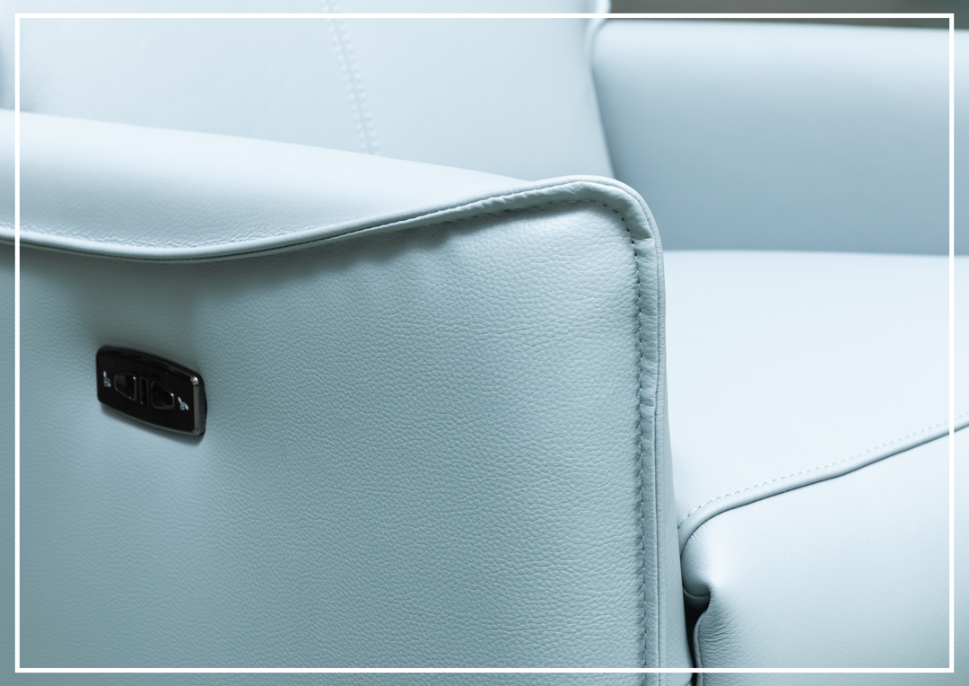 Klaussner Solaro Leather Recliner Chair