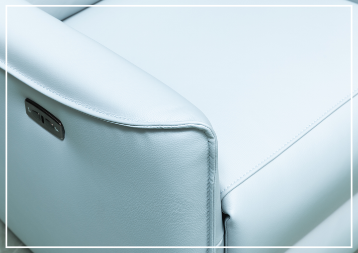 Klaussner Solaro Leather Recliner Chair-Jennifer Furniture