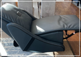 Klaussner Solenne Leather Recliner Chair with Integrated Swivel and Rocking Base-Sofabed
