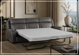 Klaussner Velisse Fabric 3 Seater Queen Sleeper Sofa-Sofabed

