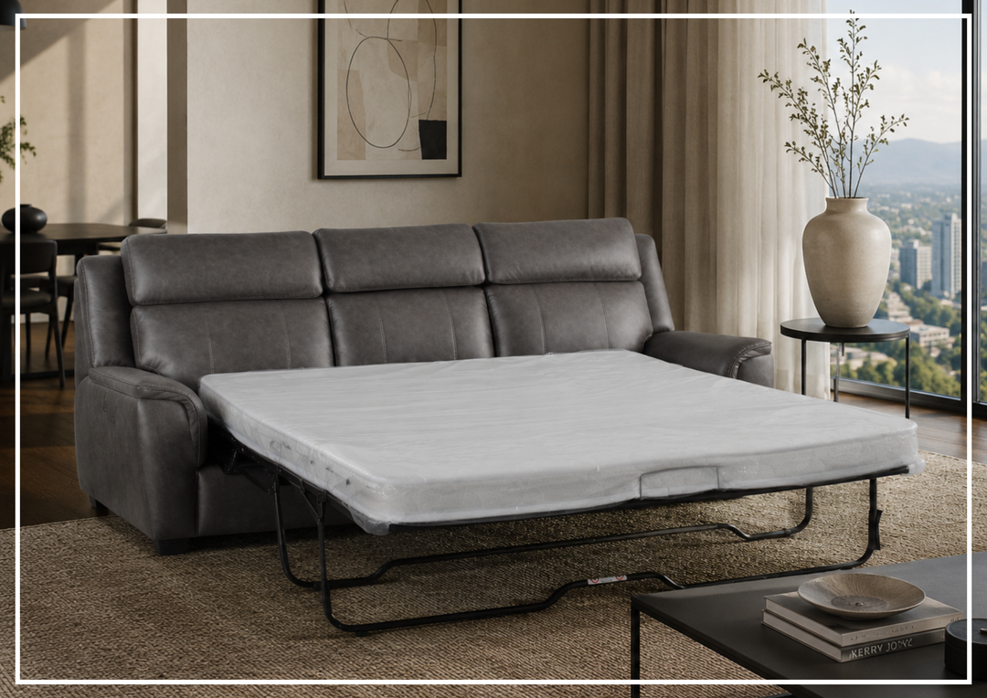 Klaussner Velisse Fabric 3 Seater Queen Sleeper Sofa-Sofabed
