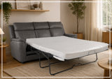 Klaussner Velisse Fabric 3 Seater Queen Sleeper Sofa