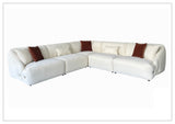 Klaussner Velessa Fabric Modular Sectional Sofa with Straight arms-SofaBed