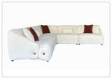 Klaussner Velessa Fabric Modular Sectional Sofa with Straight arms-SofaBed