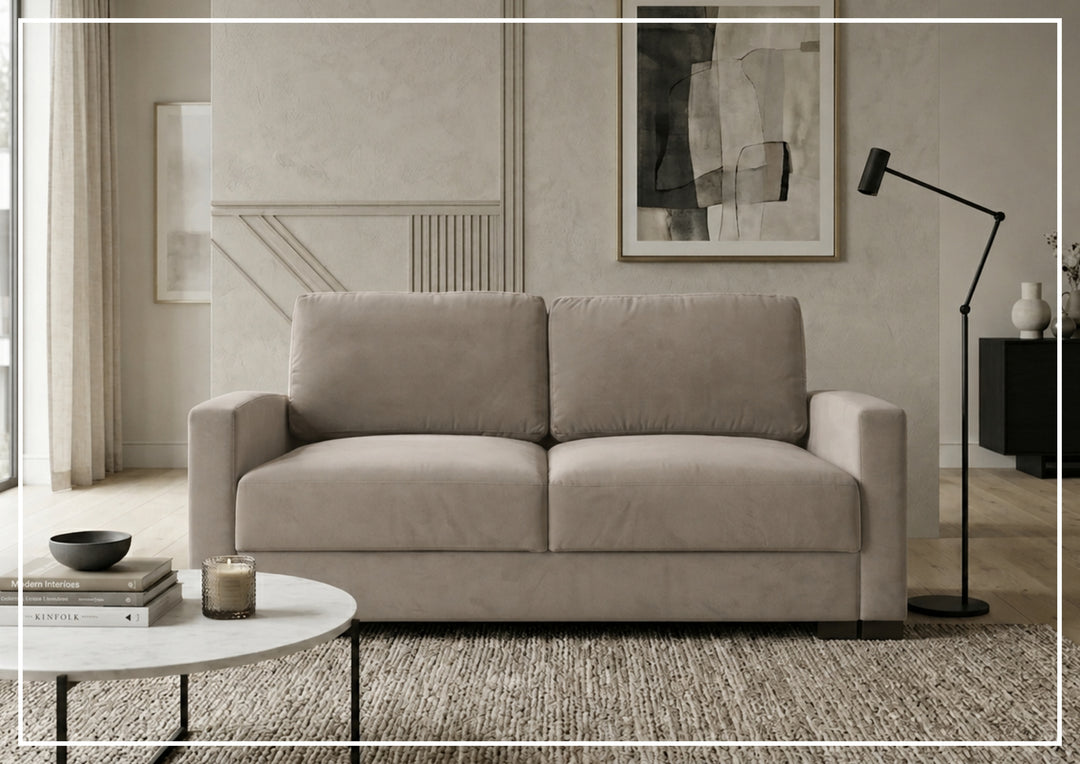 Klaussner Weltino Fabric Queen Sleeper Sofa With Easy Lift Sleeper Mechanism - SOFABED