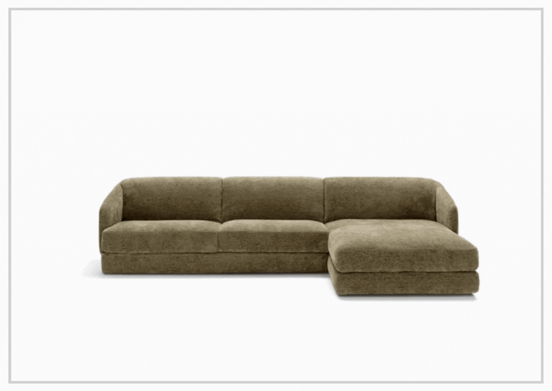 Klaussner Italia Cantico Sleeper with Chaise