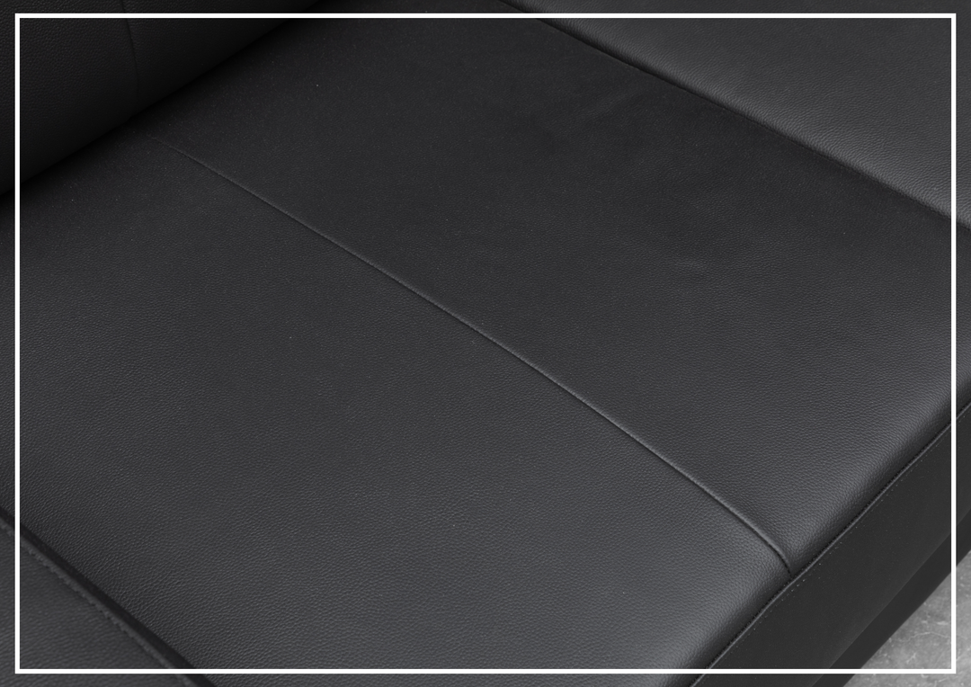 Klaussner Nova Leather Queen Sleeper Sofa with Pull Out Mechanism - SOFABED