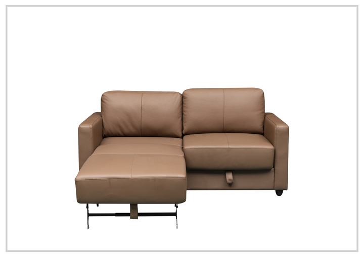 Klaussner Nova Leather Queen Sleeper Sofa with Pull Out Mechanism - SOFABED