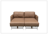 Klaussner Nova Leather Queen Sleeper Sofa with Pull Out Mechanism - SOFABED