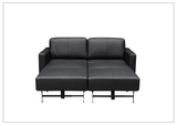 Klaussner Nova Leather Queen Sleeper Sofa with Pull Out Mechanism - SOFABED