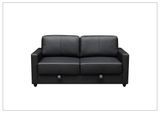 Klaussner Nova Leather Queen Sleeper Sofa with Pull Out Mechanism - SOFABED
