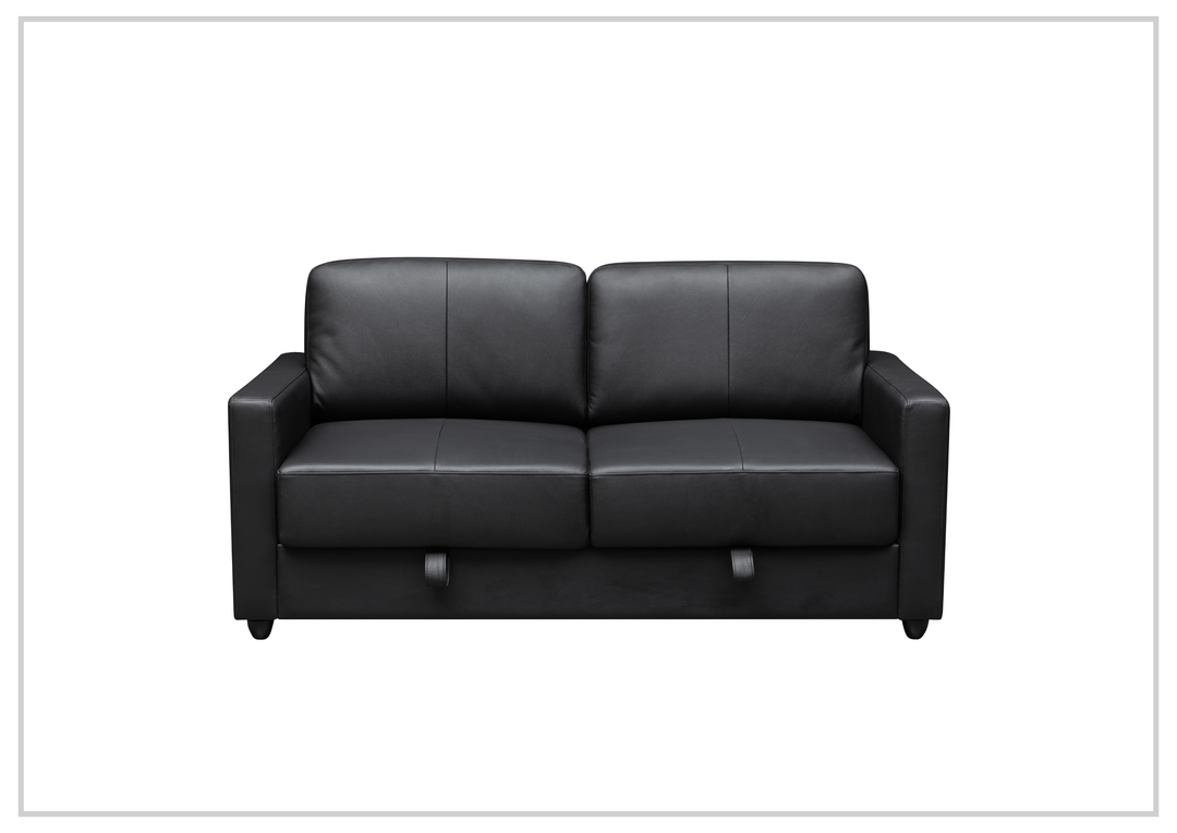 Klaussner Nova Leather Queen Sleeper Sofa with Pull Out Mechanism - SOFABED