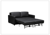 Klaussner Nova Leather Queen Sleeper Sofa with Pull Out Mechanism - SOFABED
