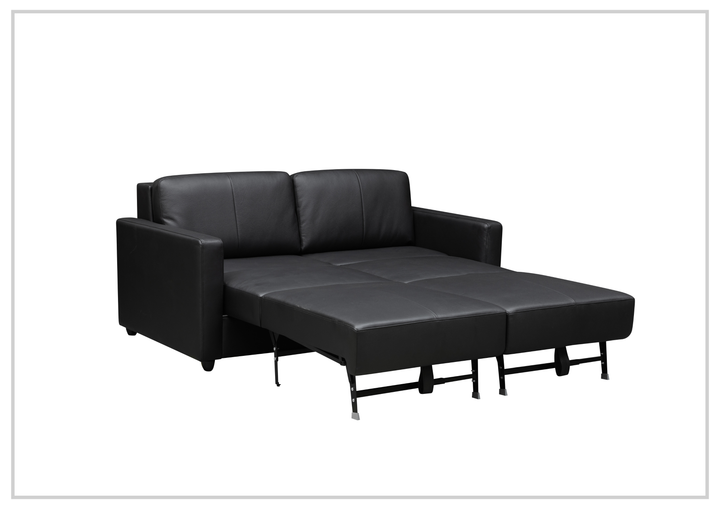 Klaussner Nova Leather Queen Sleeper Sofa with Pull Out Mechanism - SOFABED
