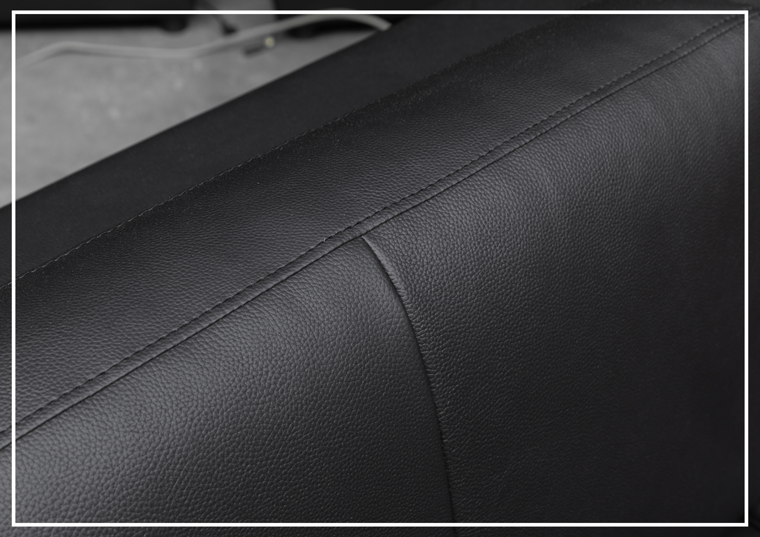 Klaussner Nova Leather Queen Sleeper Sofa with Pull Out Mechanism - SOFABED