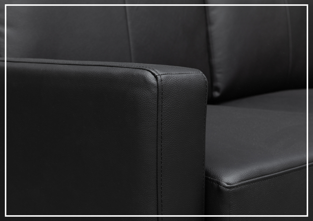 Klaussner Nova Leather Queen Sleeper Sofa with Pull Out Mechanism - SOFABED