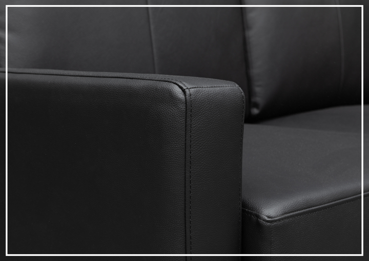 Klaussner Nova Leather Queen Sleeper Sofa with Pull Out Mechanism - SOFABED