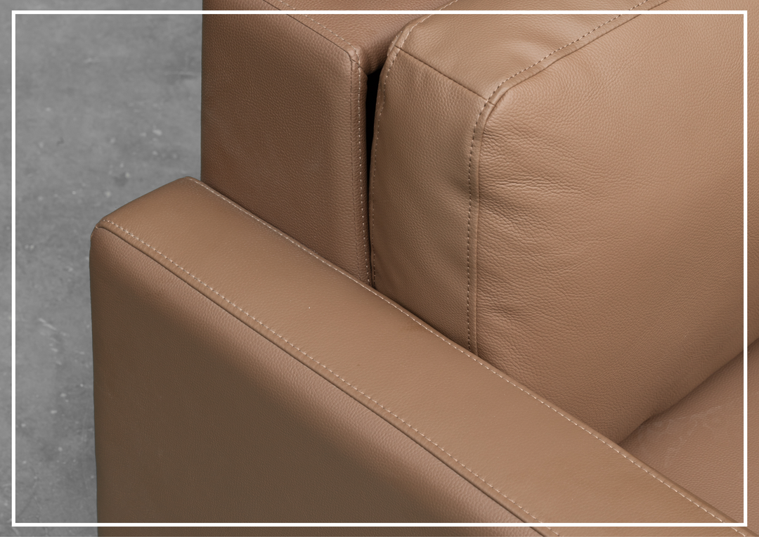 Klaussner Nova Leather Queen Sleeper Sofa with Pull Out Mechanism - SOFABED