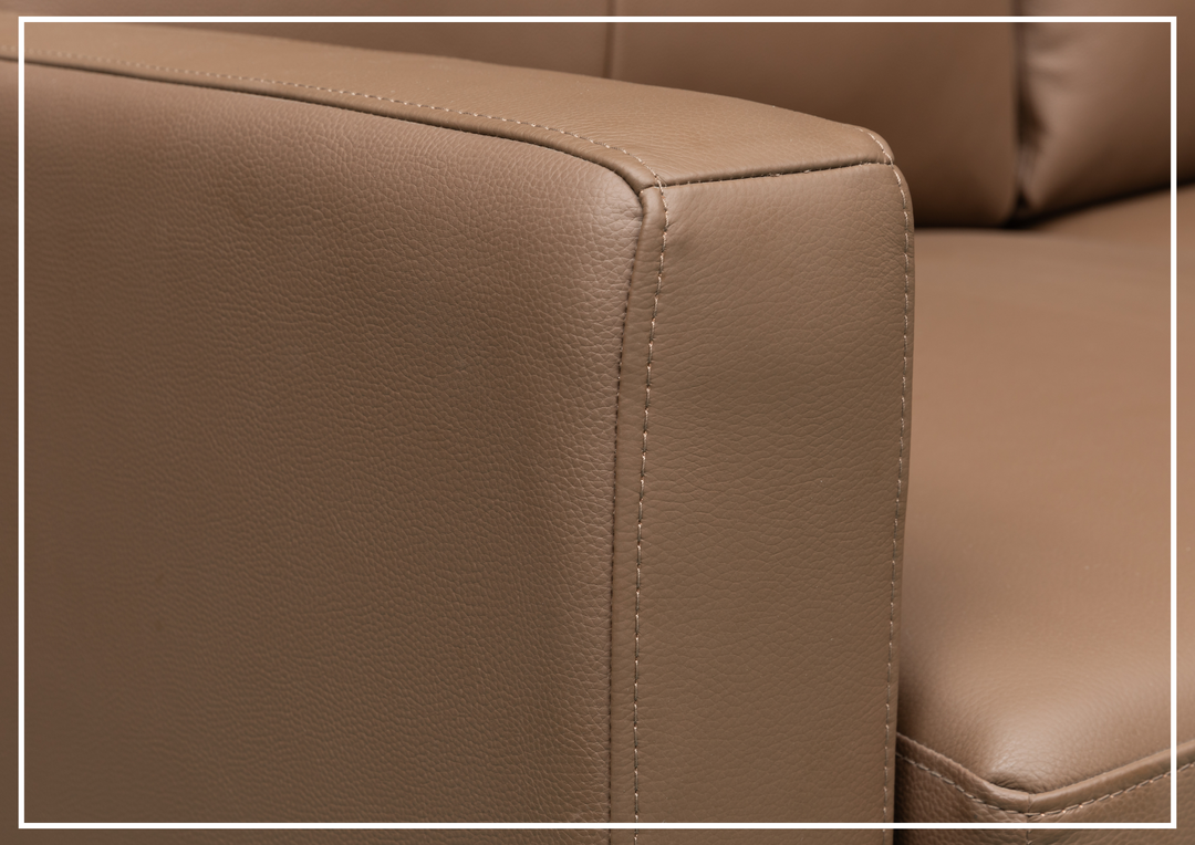 Klaussner Nova Leather Queen Sleeper Sofa with Pull Out Mechanism - SOFABED
